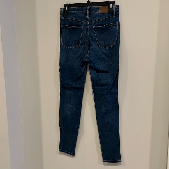 Madewell 10" High-Rise Skinny Jeans in Danny Wash - Picture 4 of 7